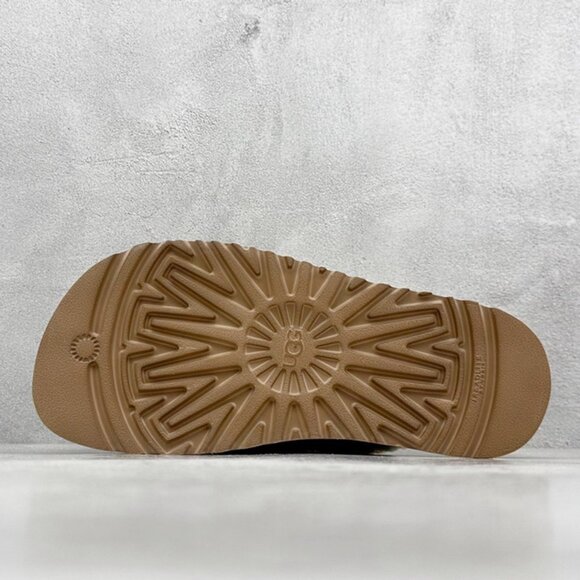 UGG Brown Plush Slippers - Picture 4 of 9